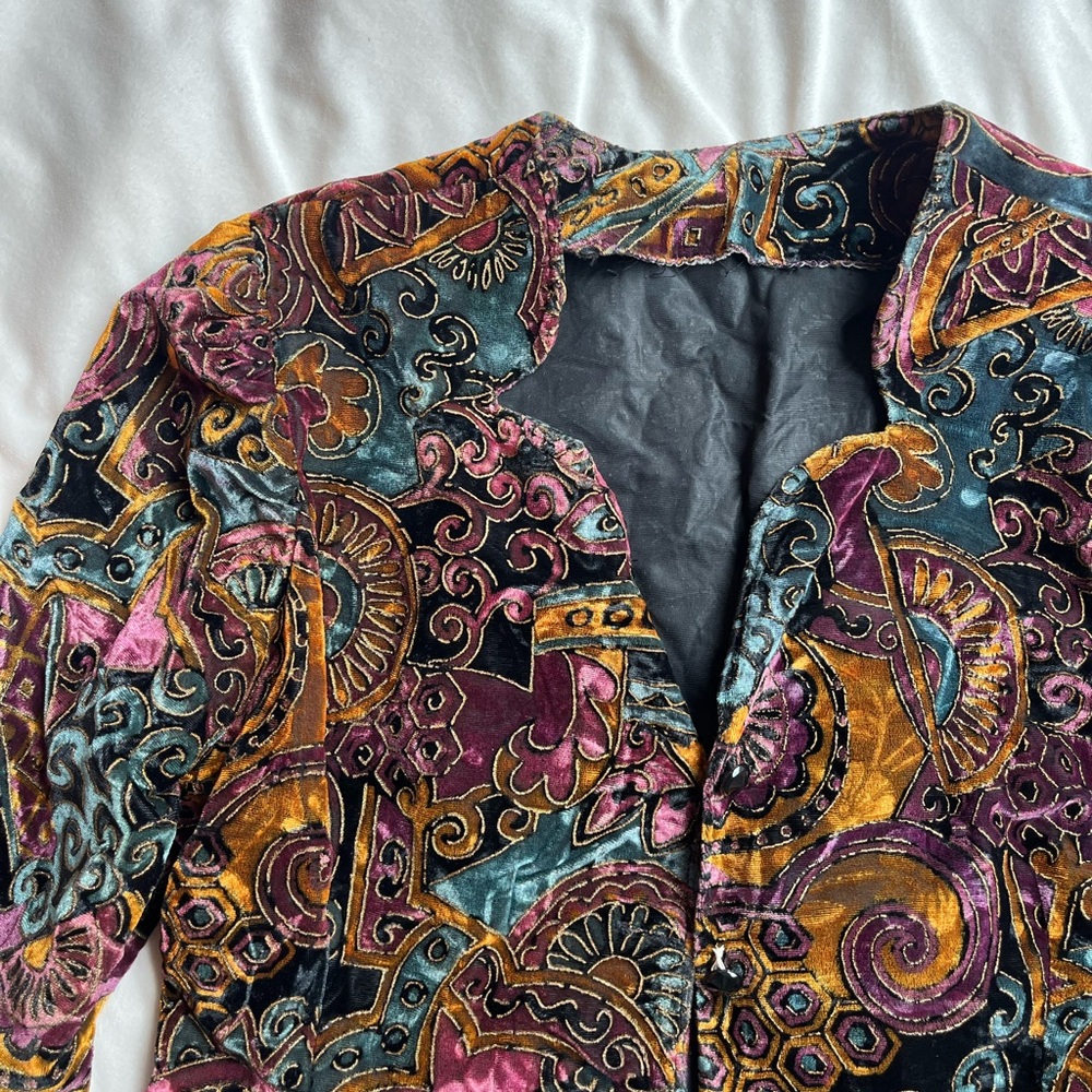 Vintage Velvet Blazer